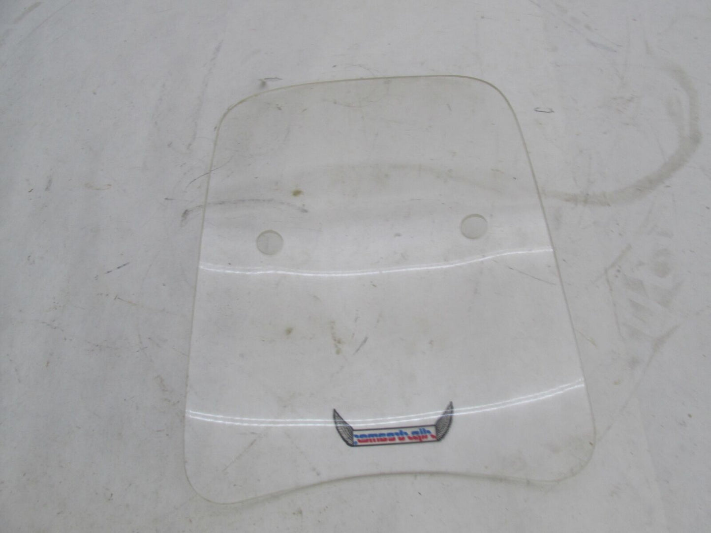 Clear Mini Universal Motorcycle Slip streamer Wind Screen Windshield 10x14