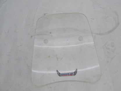 Clear Mini Universal Motorcycle Slip streamer Wind Screen Windshield 10x14