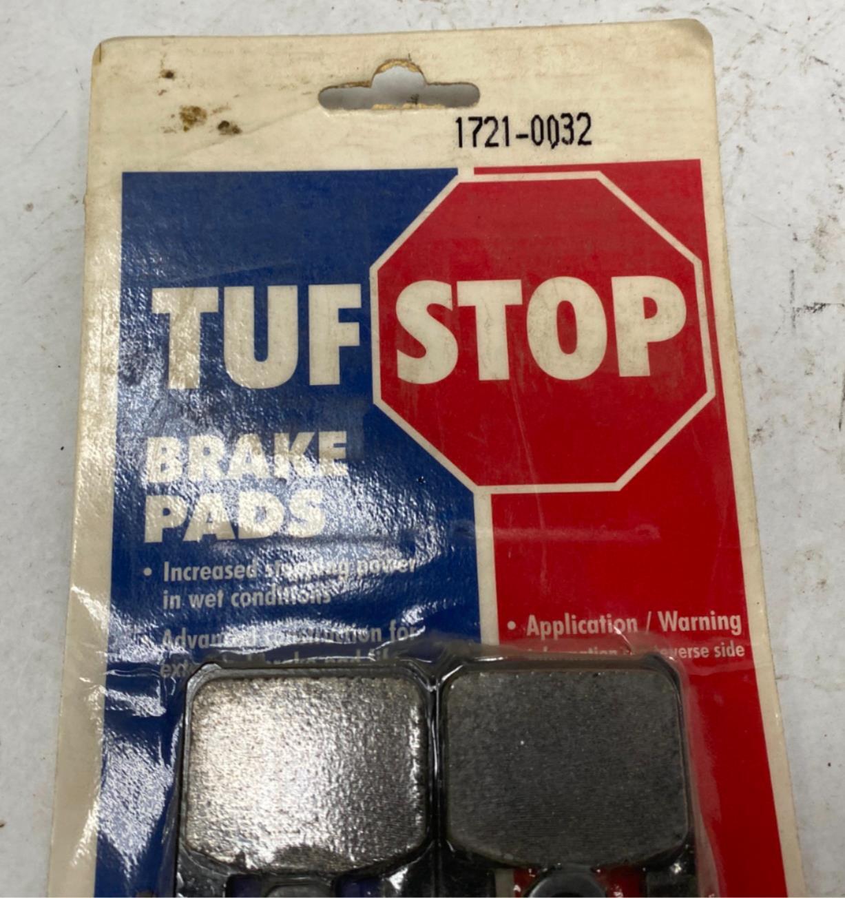 Tuf Stop Brake Pads 1721-0032 Kawasaki ZX10R ZX6R ZX12R
