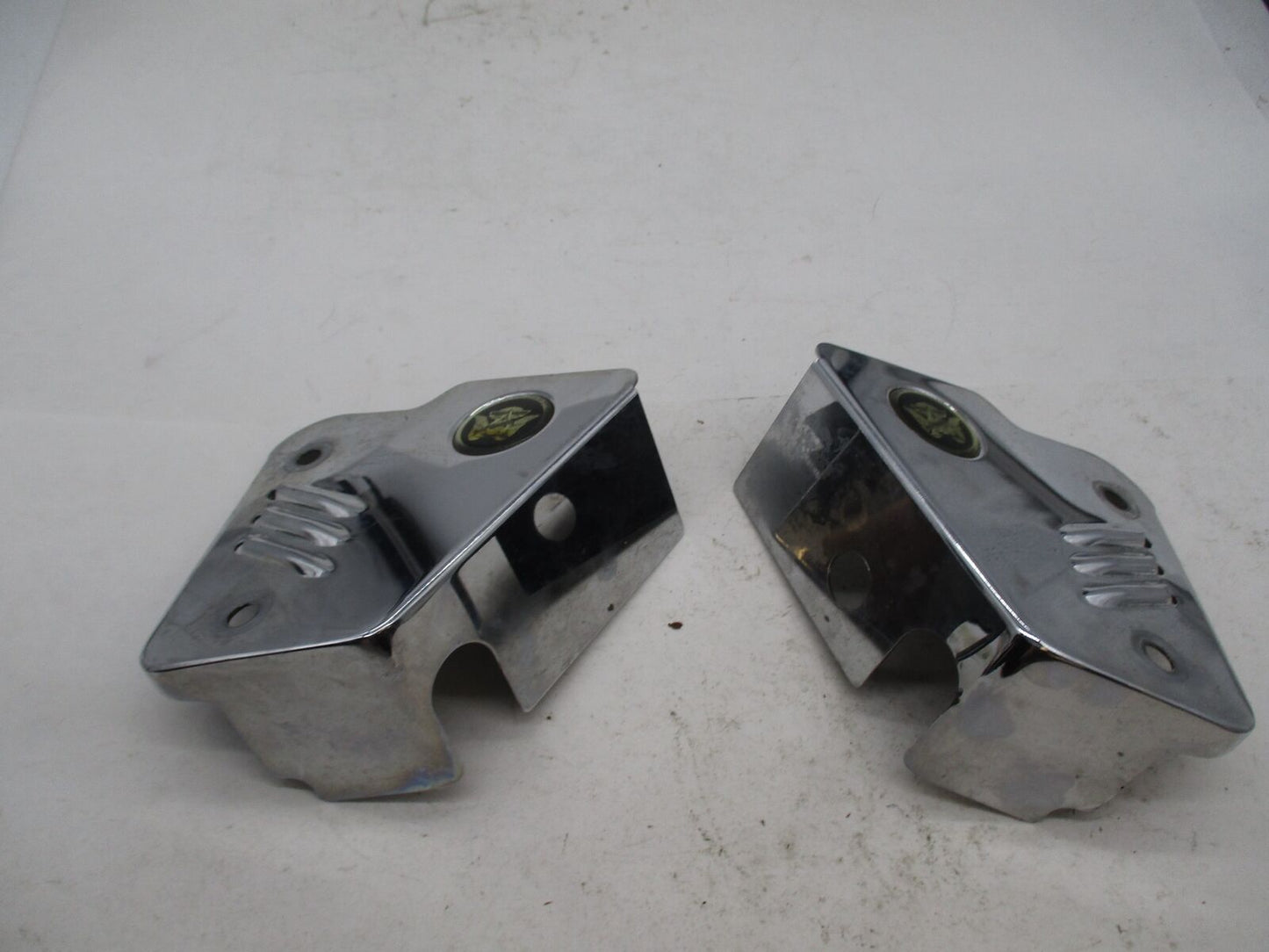 Pair of Harley Davidson 84-95 FLH, FLT Khrome Werks Chrome Brake Caliper Covers