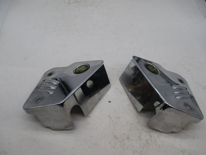 Pair of Harley Davidson 84-95 FLH, FLT Khrome Werks Chrome Brake Caliper Covers