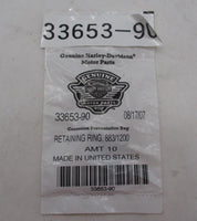 Lot of 7 Harley Davidson Genuine NOS Retaining Rings 33653-90