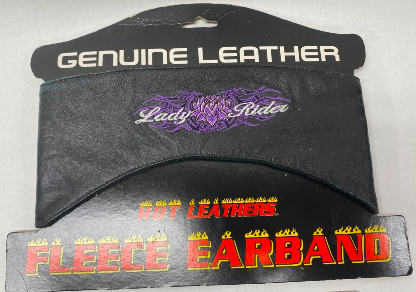 Hot Leathers Ear Band Lotus Lady Rider Motorcycle