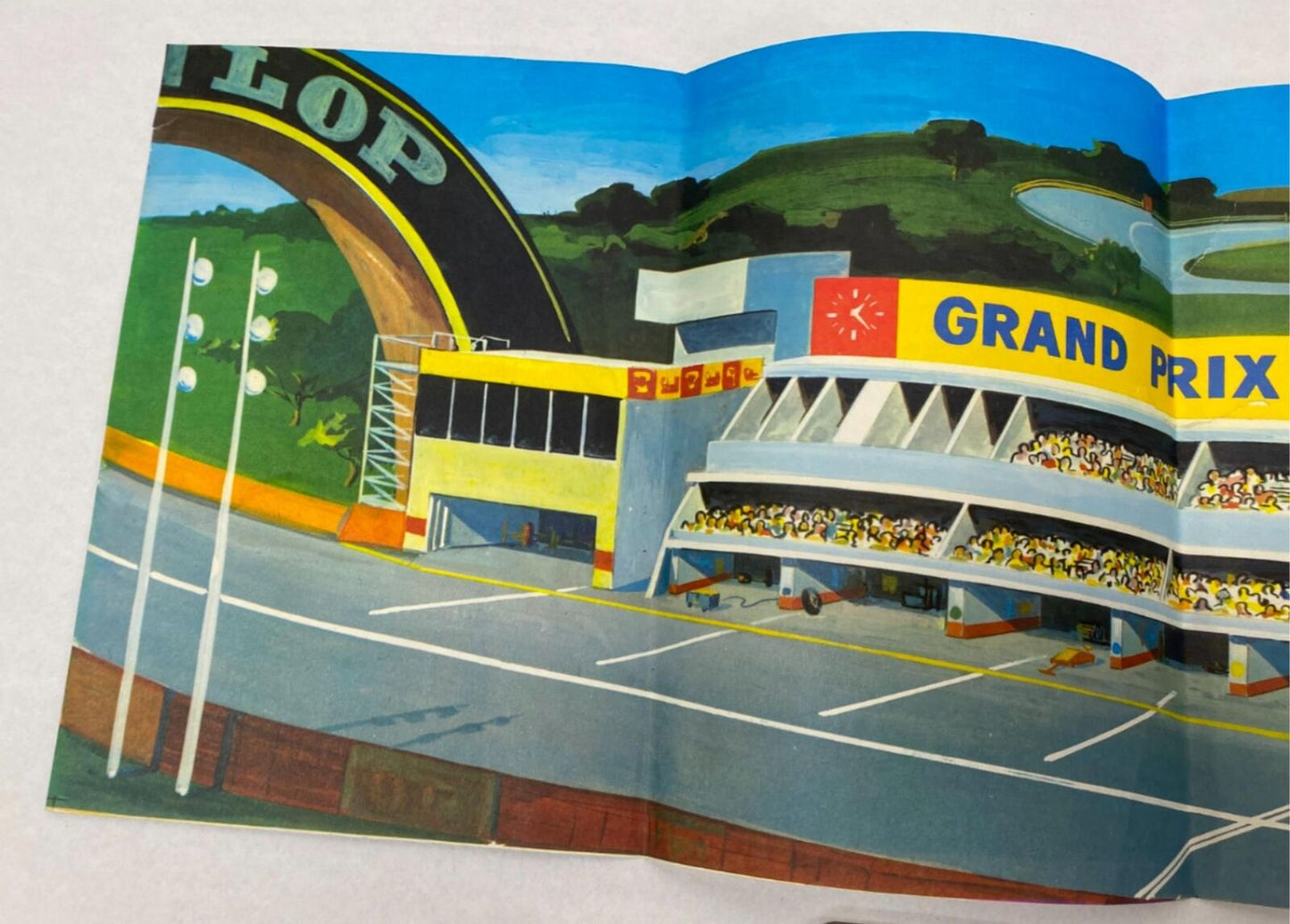 Presto Magix Picture Magic Dry Transfer Game Paper Male Grand Prix Formula 1