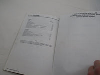 Harley Davidson Official 2003 FLT Police Service Manual Supplement 99483-03SP