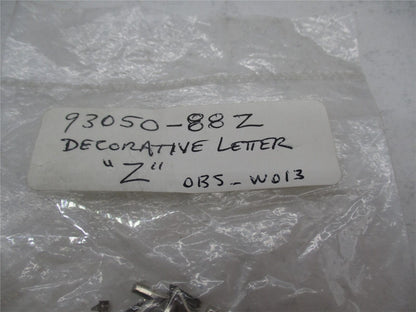 Lot of 4 Harley Davidson Genuine NOS Decorative Letter 93050-88S