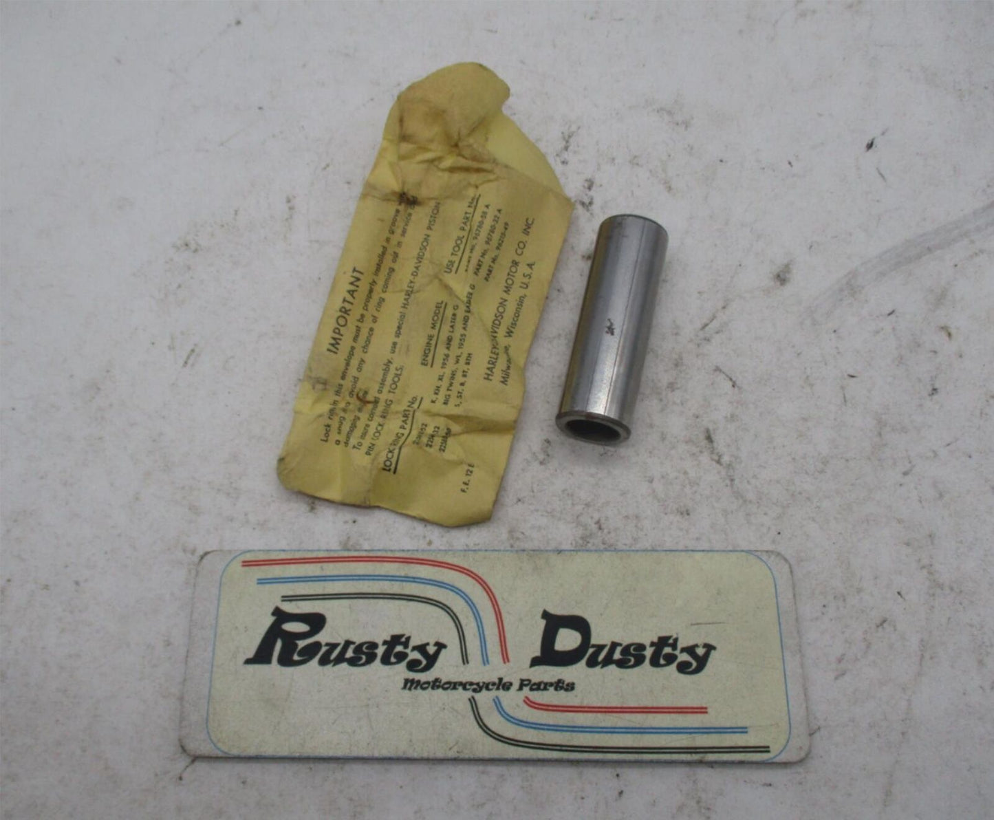 Harley Davidson Genuine NOS WLA Servi Car Piston Pin 22581-32