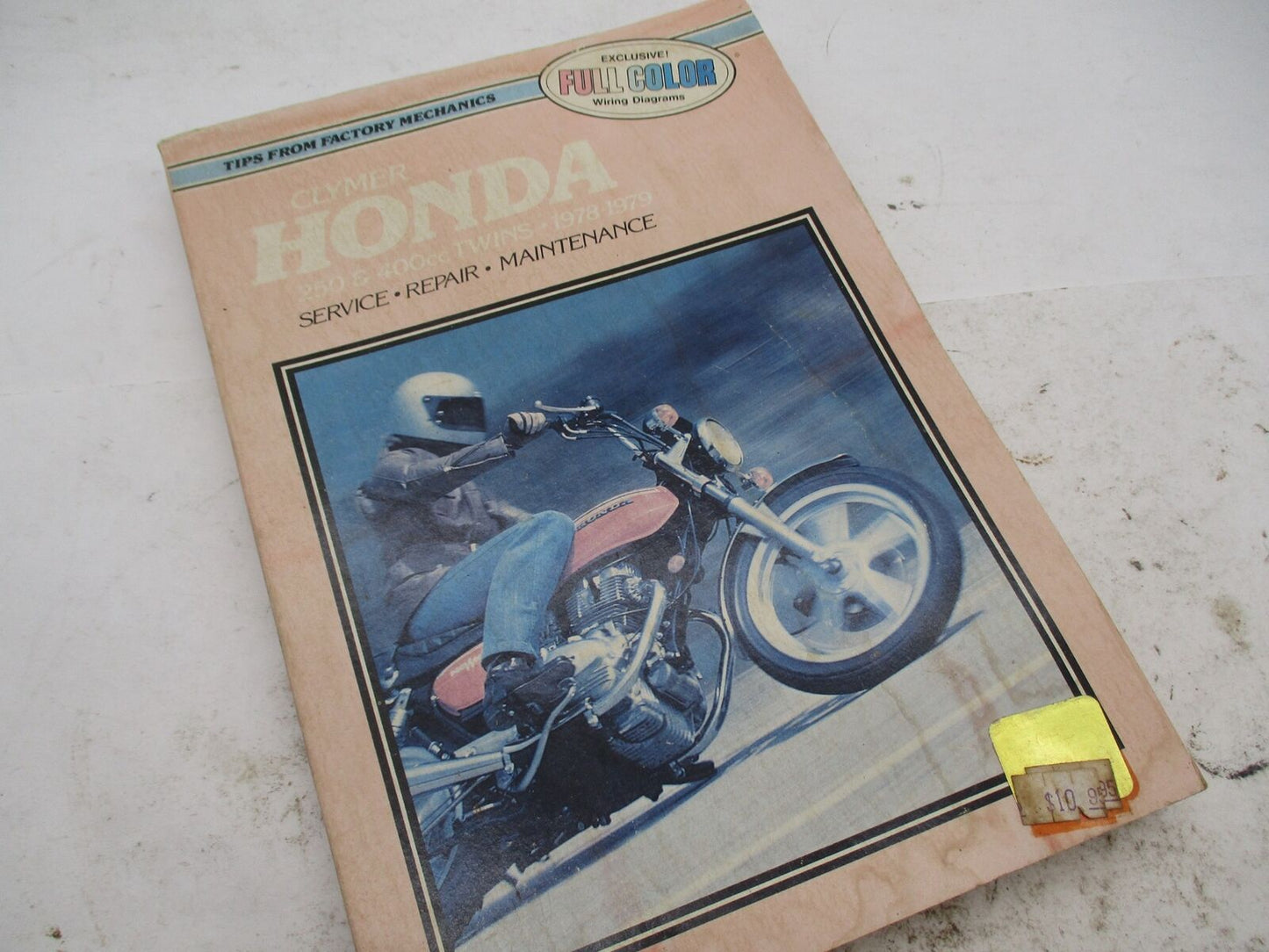 Honda Clymer 1978-1979 250 and 400cc Twins Service Repair Manual Book