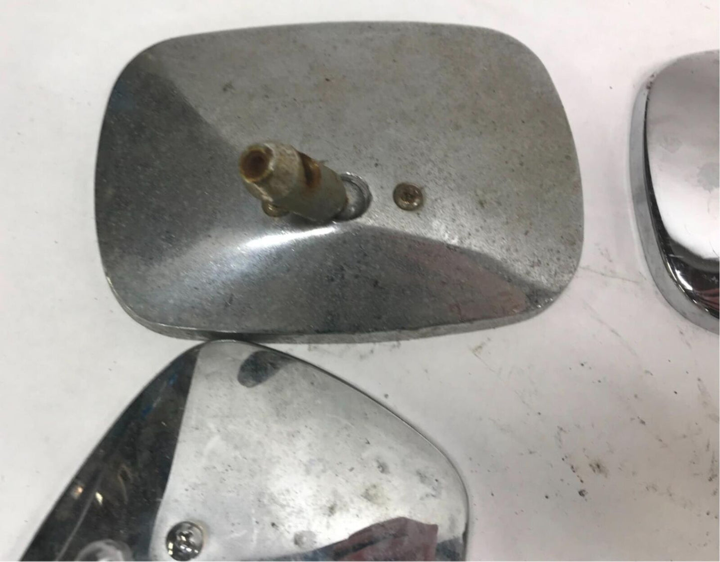 Lot of  (4) Harley Davidson aftermarket Mirrors Shovelhead Chrome Ironhead