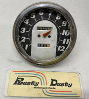 Harley V-Twin Aftermarket Tachometer Speedometer broken glass