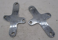 Harley Davidson Pair of Highway Foot Control Peg Mounting Plate Brackets