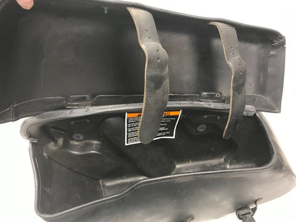 Harley 07395 Left Side Hand Leather OEM Luggage Saddle Bag