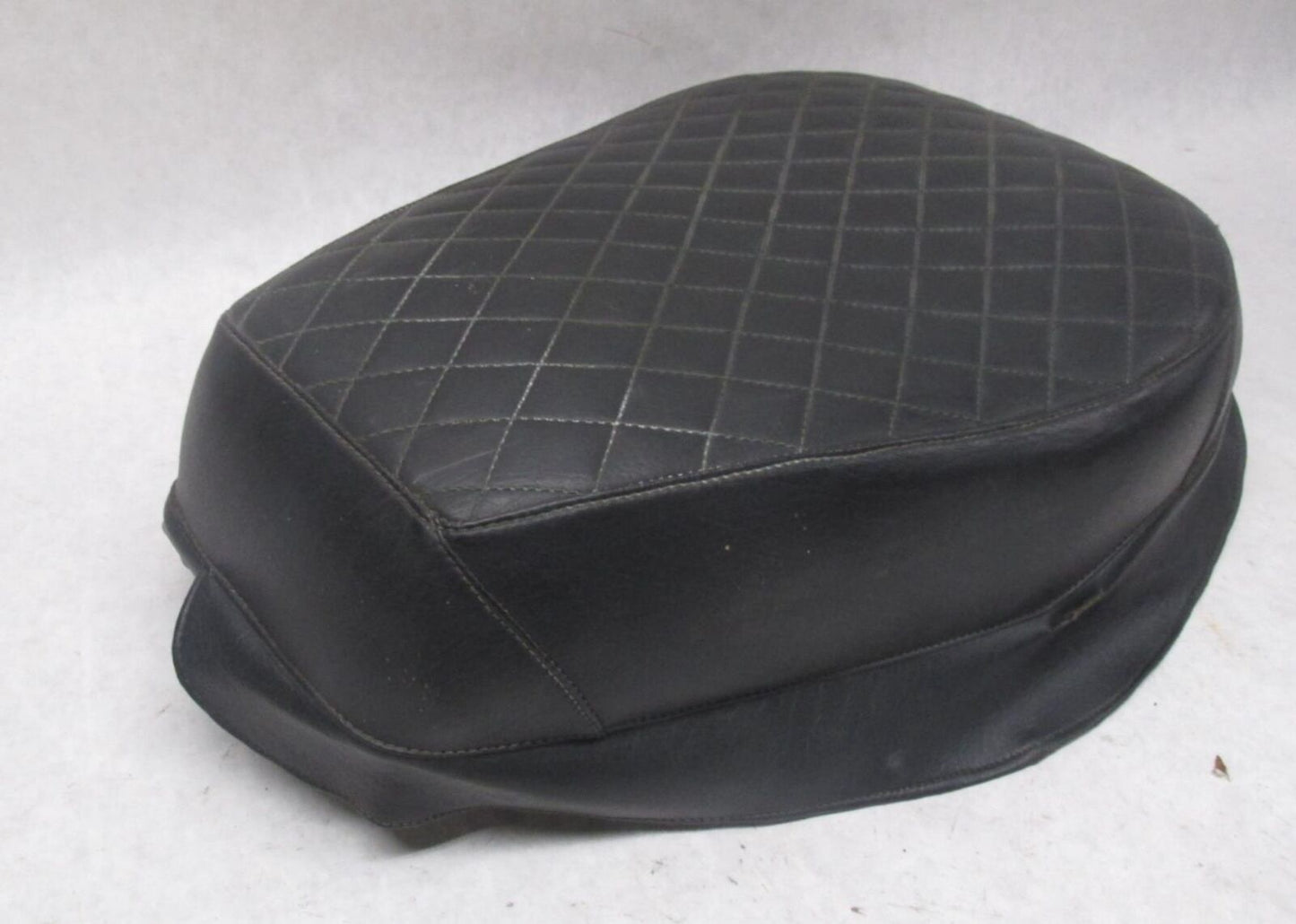 Vintage Motorcycle Boss Custom Diamond Stitched Solo Seat Vintage Y-2A BSA