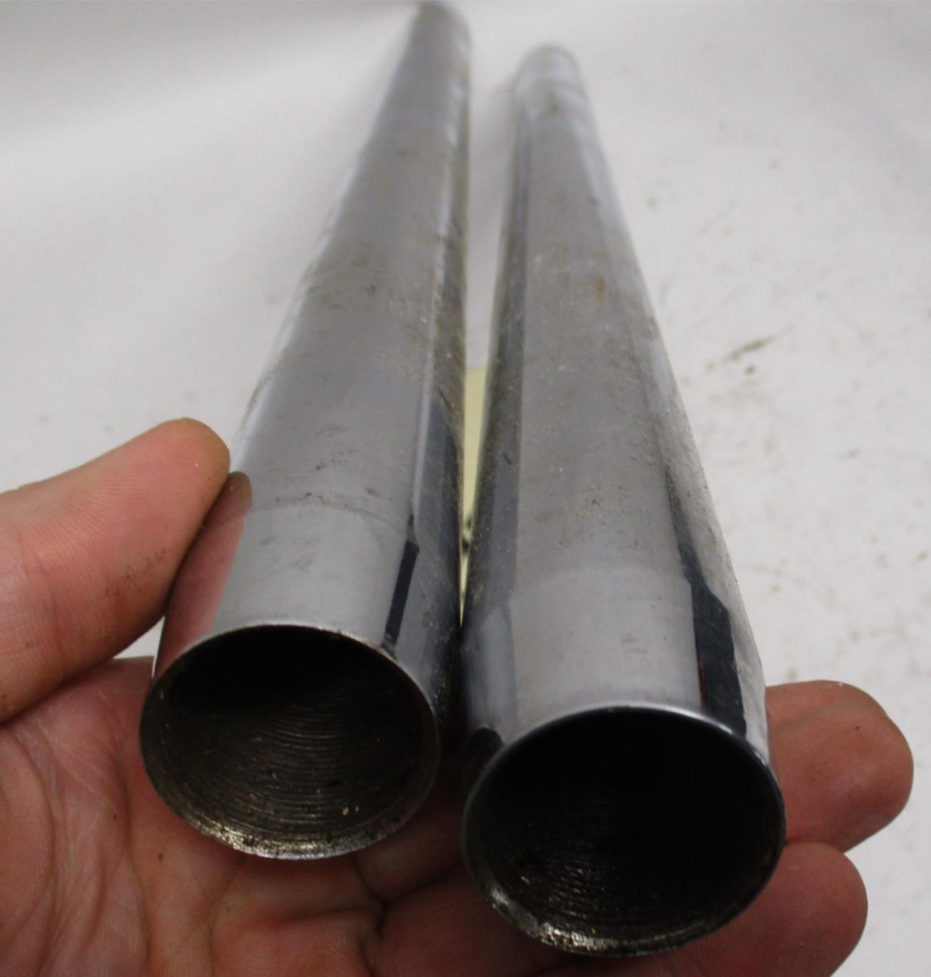 Honda CB CL Kawasaki Suzuki 33mm Fork Tubes 23" Long #4
