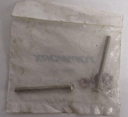 Set of 2 Topworx AHS6 S/S Mounting Screw Kit Harley Davidson