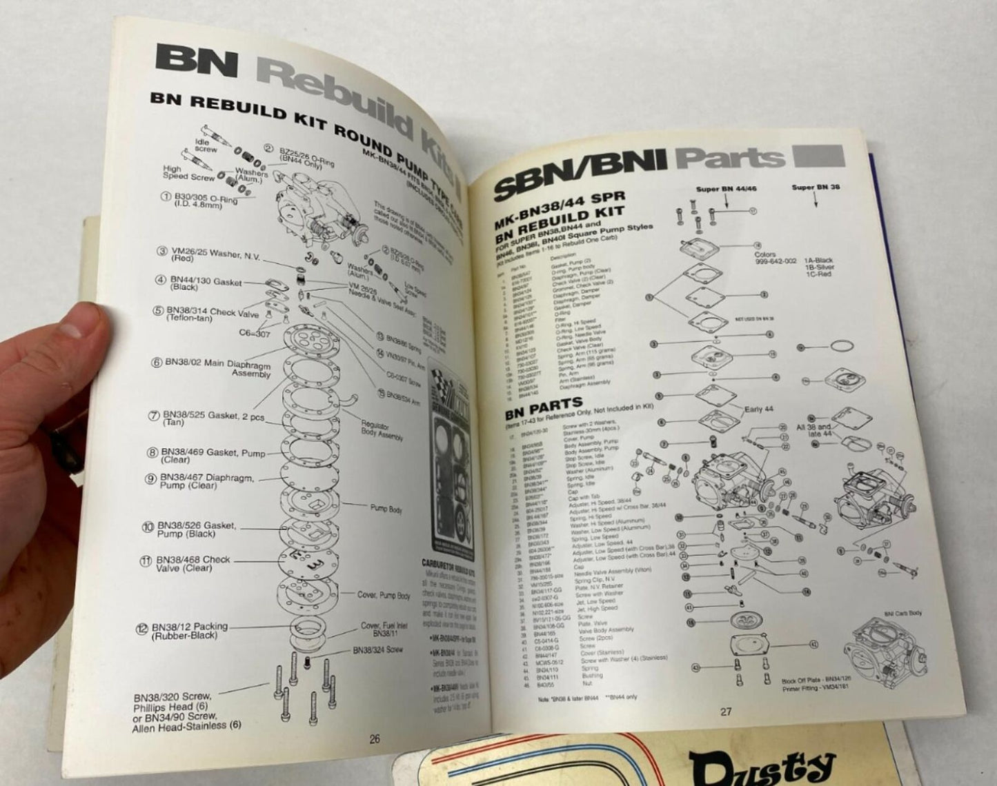 Mikuni Carb Carburetors Products Catalog Brochure 2003