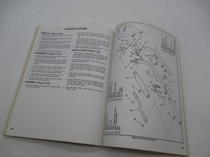 Harley Davidson Official Factory 1991 Dyna Glide Models Service Manual 99481-91