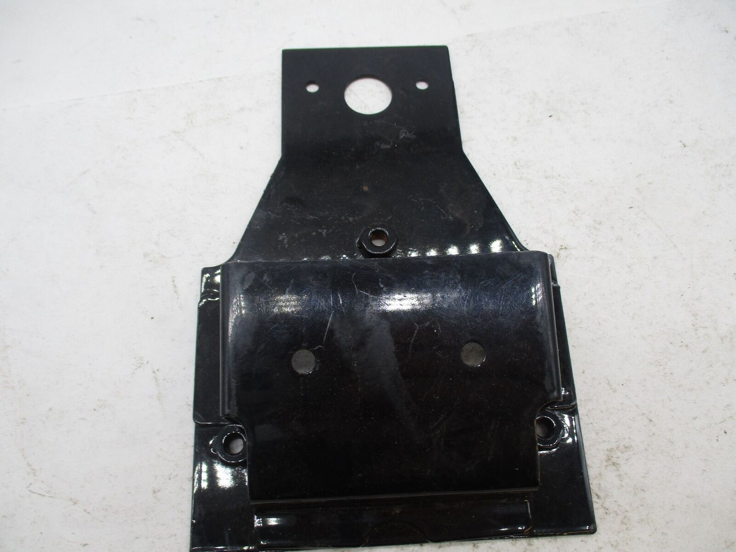 Harley Davidson Black Metal License Plate Bracket Pouch