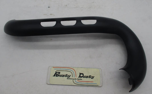 Harley Davidson 2 into 1 Black Slotted Exhaust Heat Shield