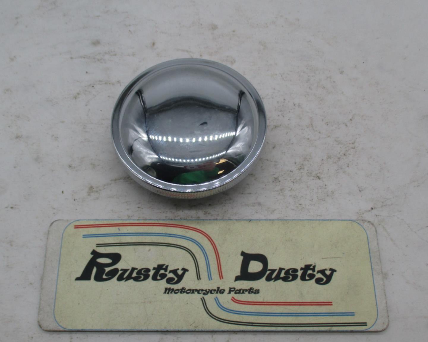 BSA Triumph Harley Chrome Vented  Fuel Gas Tank Cap 21-38