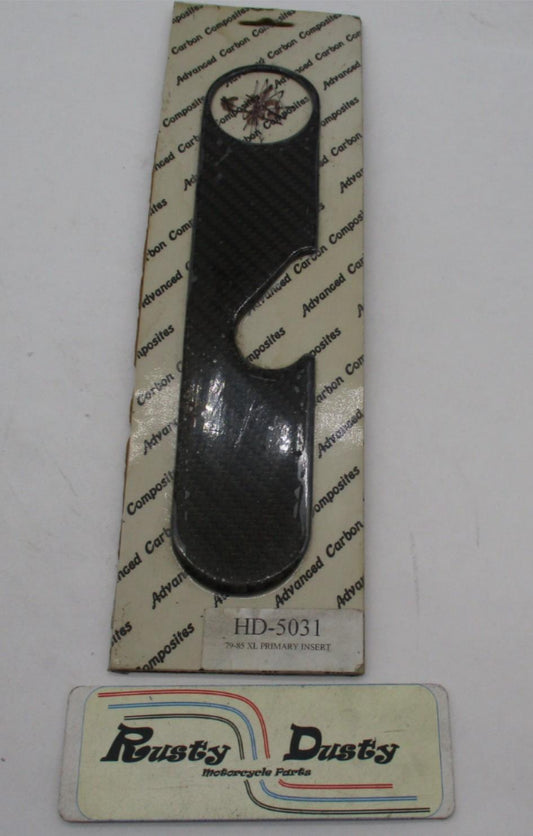 Harley Davidson Carbon Fiber 1979-1985 XL ironhead Primary Cover Inserts HD-5031