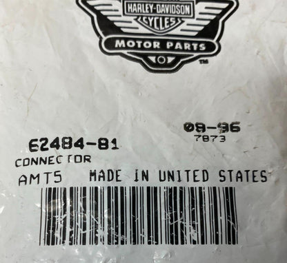 Harley Davidson Genuine Set of (5) Oil Line Connector 62484-81