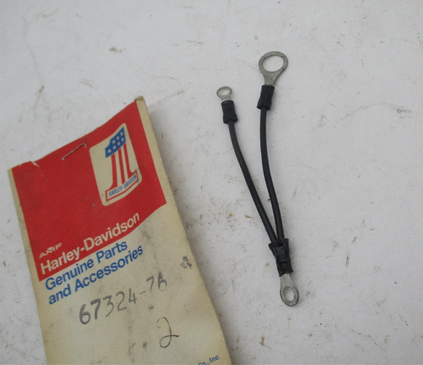 Harley Davidson Genuine NOS Speedo / Tach Ground Wire 67324-76