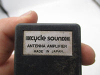 Vintage Motorcycle Cycle Sound Antenna Amplifier