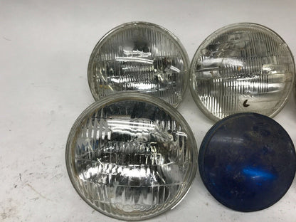 Huge Mixed Lot of Harley Davidson Headlights Light Bulbs Driving Softail Dyna
