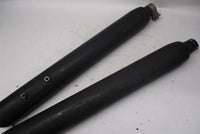 Harley Davidson Straight Open Black Painted Touring Exhaust Mufflers