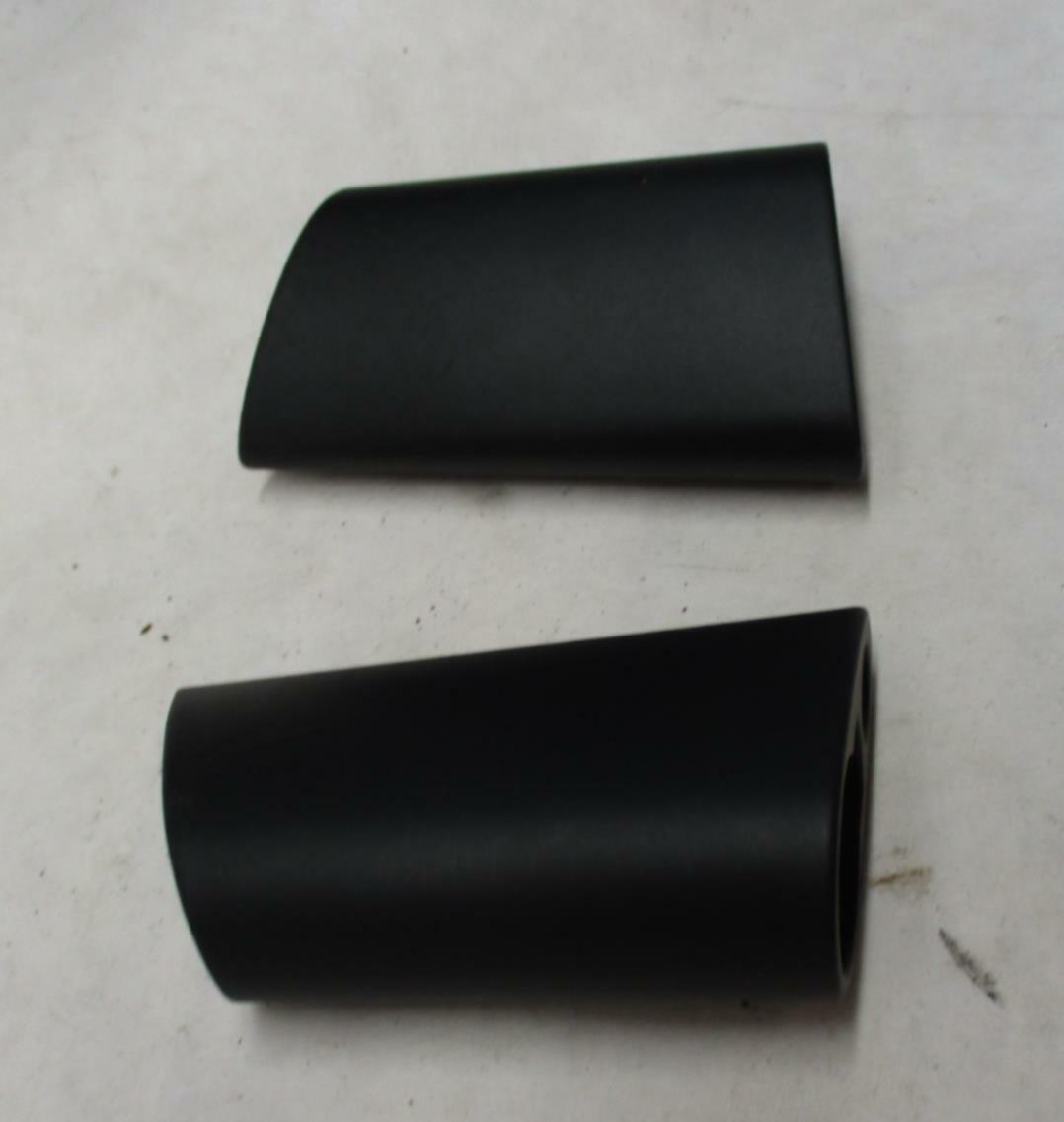 Harley Davidson Sportster Black Satin Turn Signal Mounting Brackets Pair