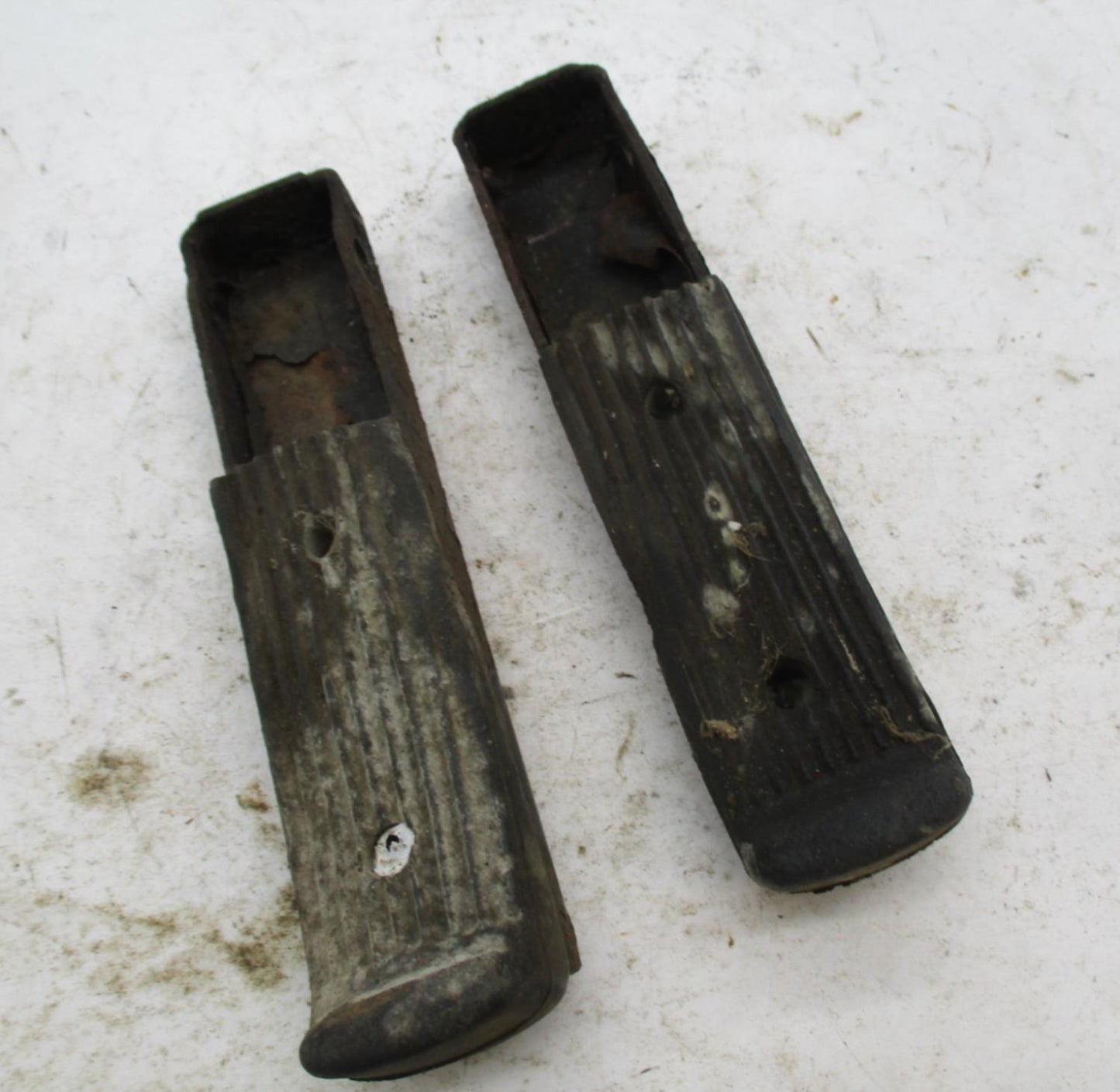 Pair of Norton BSA Triumph Folding Foot Pegs ES-2