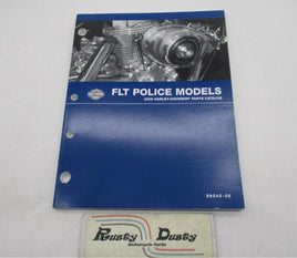 Harley Davidson Official Factory Genuine 2005 FLT Police Parts Catalog 99545-05