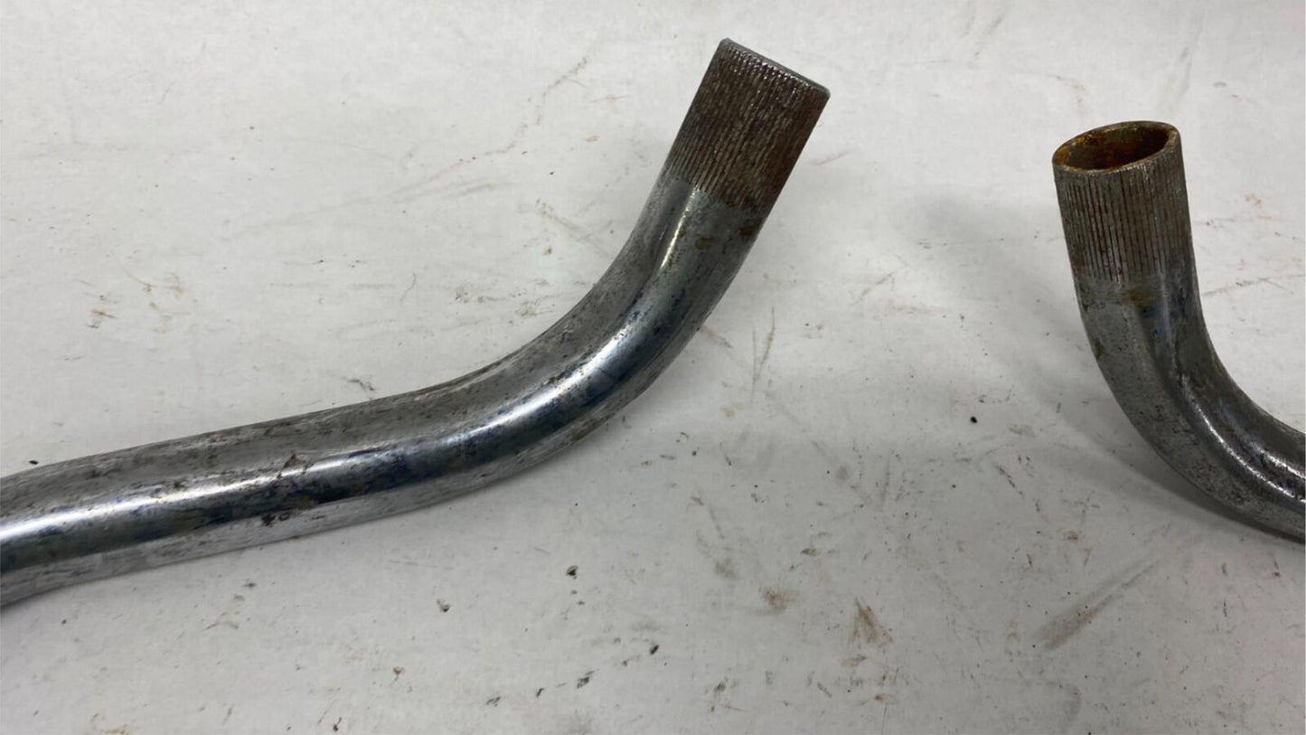 Harley Davidson Ironhead Sportster OEM Buckhorn Handlebars 2 Piece Set #2