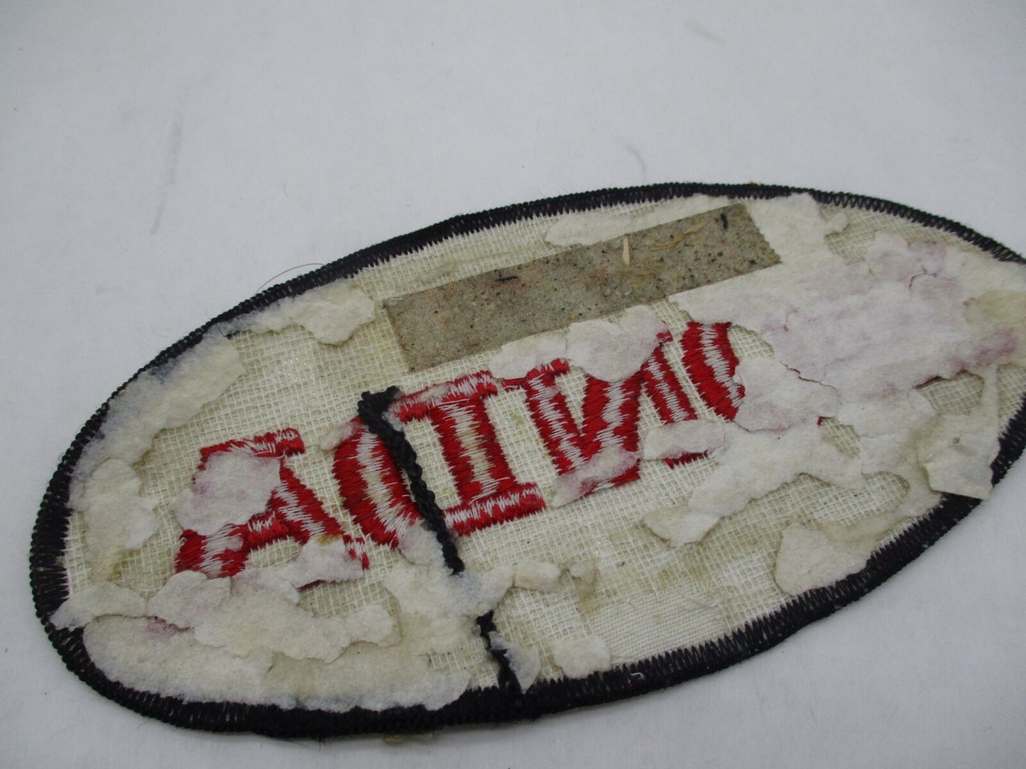 Vintage Honda Motorcycle Oval Patch 6" x 3"