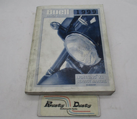 Harley Buell Official Factory 1999 Lightning X1 Service Manual 99490-99Y