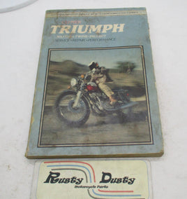 Clymer Triumph 500-750CC Twins 1963 -1977 Service Repair Performance Manual