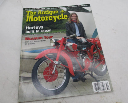 Complete Set of 4 The Antique Motorcycle Magazines All Issues from 2005 Vol. 44