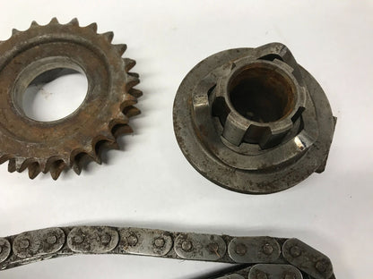 Harley 24T Tooth Big Twin Compensator Sprocket & Chain Guard