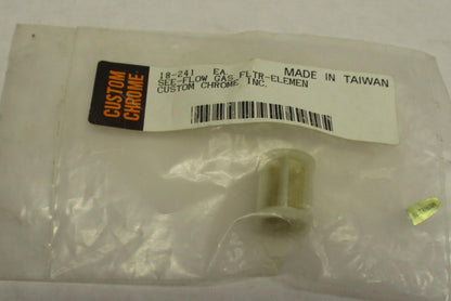 Custom Chrome Harley Davidson See-Flow Fuel Filter Element 18-241