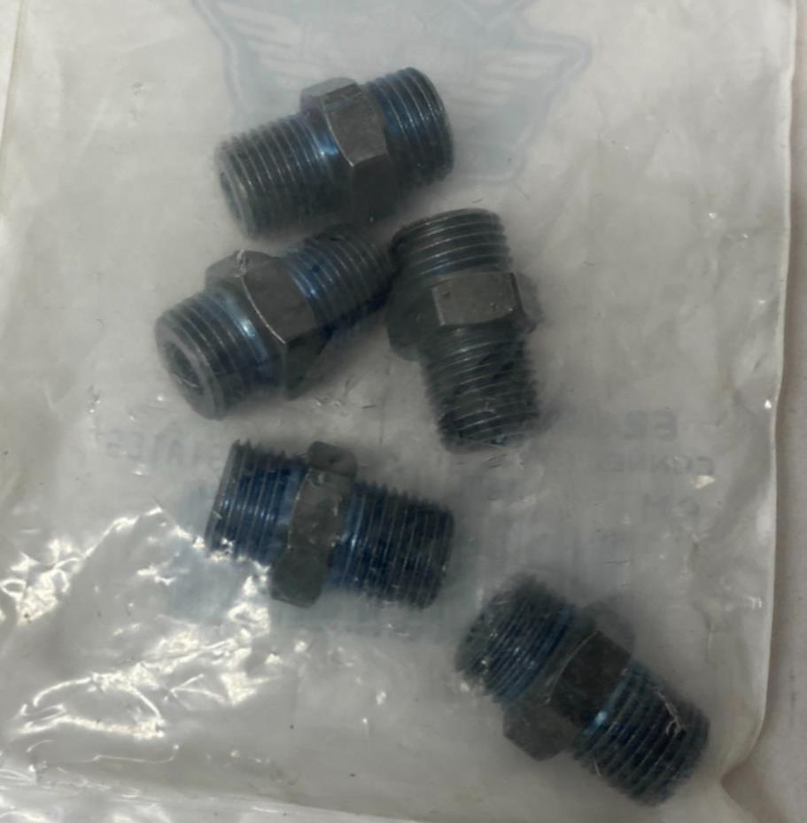 Harley Davidson Genuine Set of (5) Oil Line Connector 62484-81