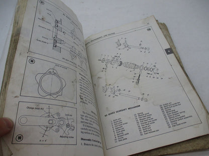 Vintage Original Yamaha R3, R5 and RD Manual Book Missing Pages