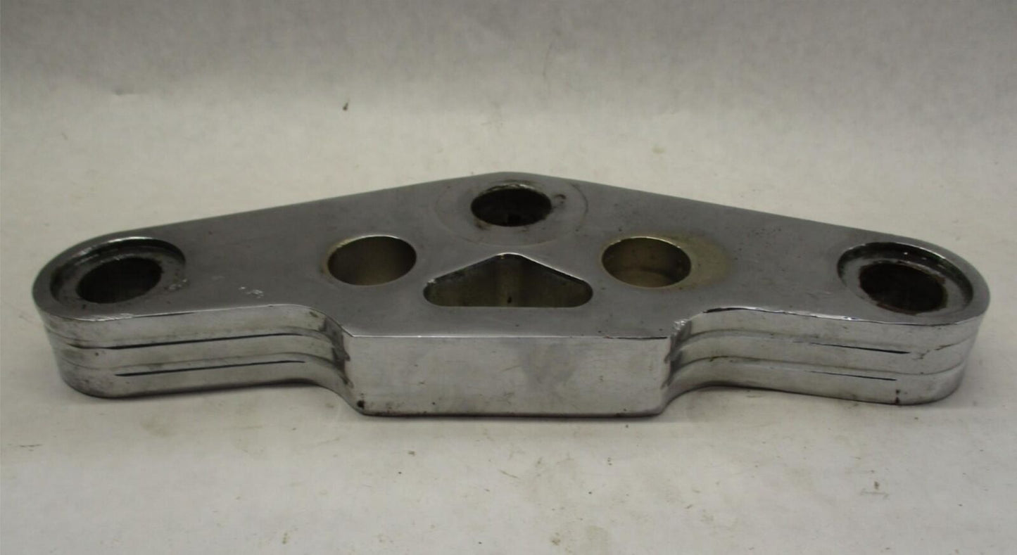 Harley Davidson Dyna Touring Softail Chrome Upper Triple Tree Fork Clamp Bracket