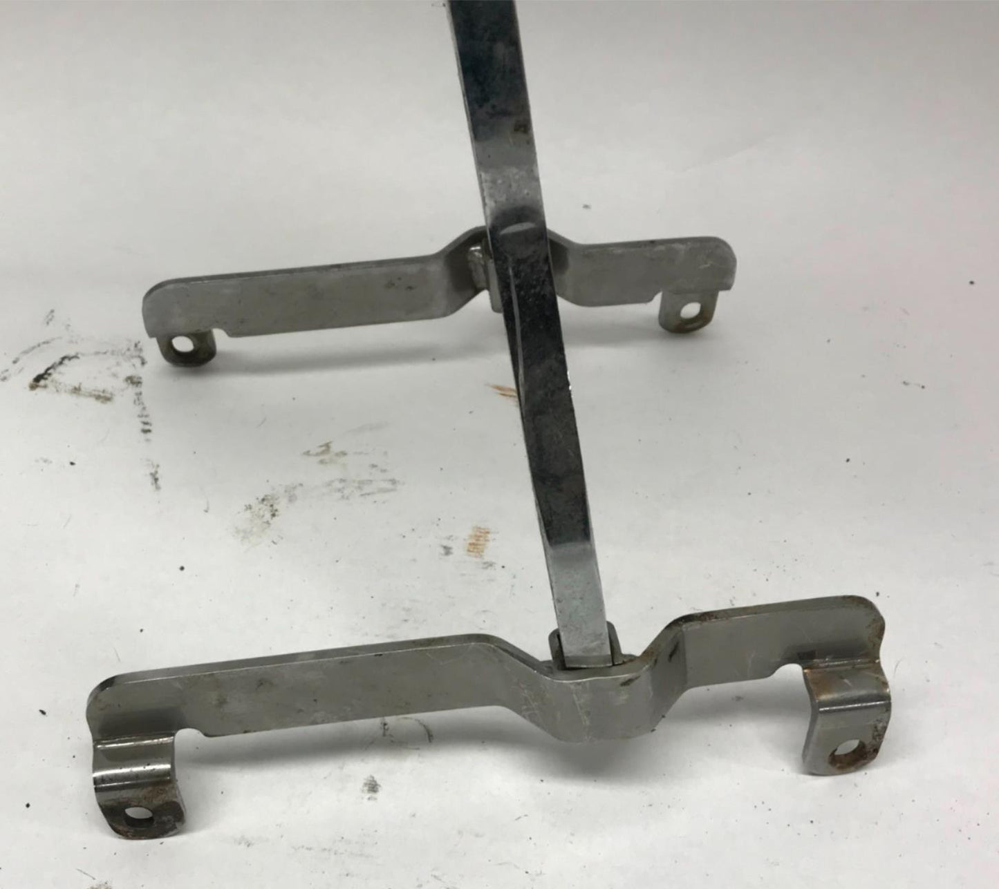 19" Tall Harley Chopper Shovelhead Ironhead Sissy Bar Backrest w/ Mount & Pad