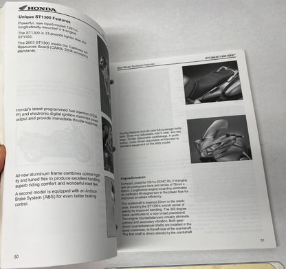Honda 2002 Technicians New Model Guide