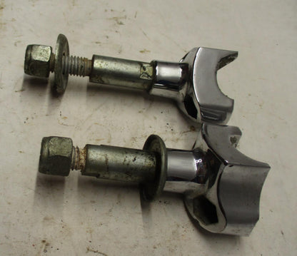 Harley Davidson Chrome Handlebar Bar Risers 2" and Hardware