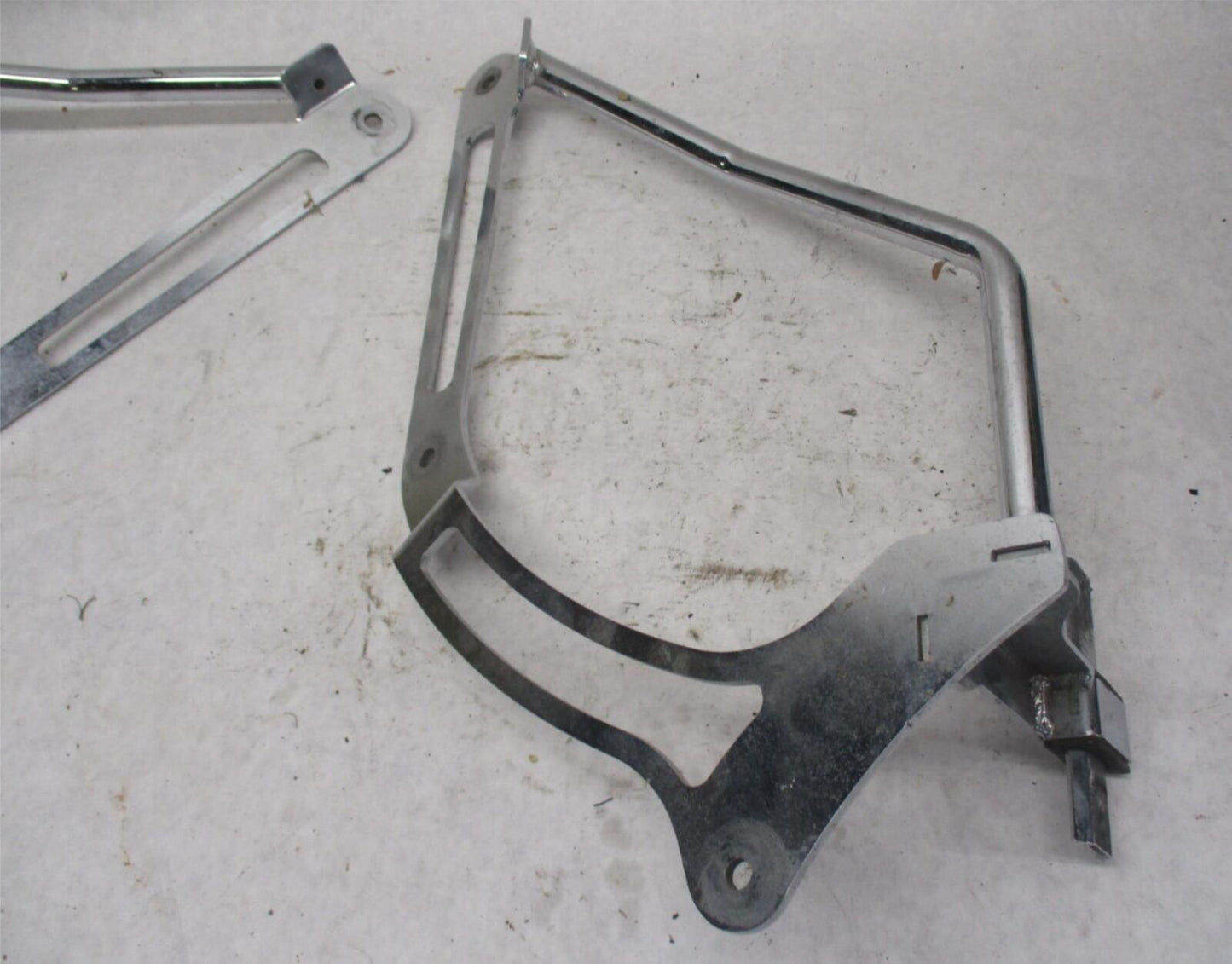 Harley Davidson Chrome Fender Strut Saddlebag Mounting Brackets