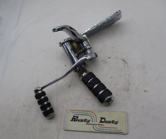 Harley Davidson Chrome Mid Shift Control Assembly Softail Dyna 34694-74A