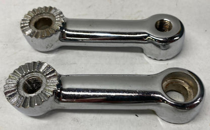 Harley Davidson Chrome Highway Peg Adjustable Brackets Arms