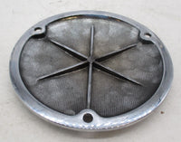 Harley Davidson Chrome Shovelhead 3 Hole Derby Cover